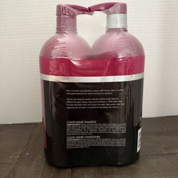 Nexxus Color Assure Shampoo and Conditioner Protein Fusion Quinoa 33.8 FL OZ New - Picture 1 of 4